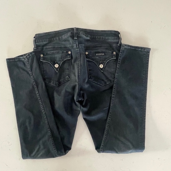 Hudson Collins Skinny Super Stretch Jeans Size 31 Black - Picture 5 of 10